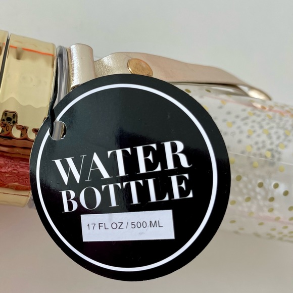 🆕 SOMA Gold Accent Water Bottle With Wristlet *NWT* - Picture 3 of 10